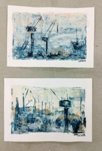 "Postales" - Mercado del arte del Calvario