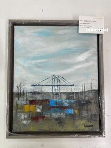 "Industrial City" - Acrílico sobre lienzo 41x33 cm