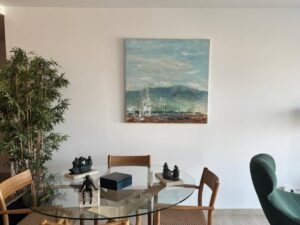 "Peirao" - Acrilico sobre lienzo 100x100 cm